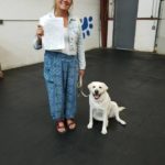 Robin R. and Luna graduate from training class!
