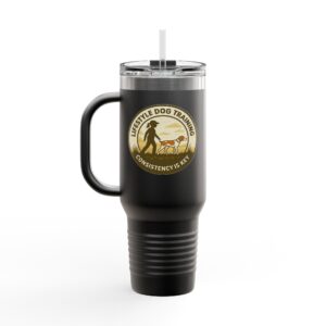 Lifestyle Dog Training Insulated Travel Mug | 40oz - Perfect for Everyday Use, Travel, and Training.